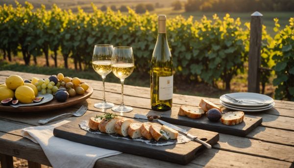 Accords mets et vins avec les cépages blancs du terroir