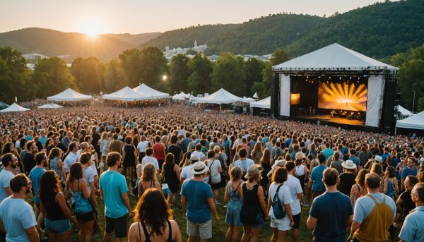 Expositions estivales et festivals de musique au cœur