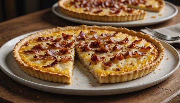 La tarte flambée croustillante régale toutes les tablées