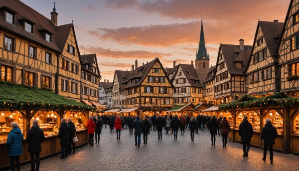 Le marché de Noël de Colmar brille de mille feux magiques